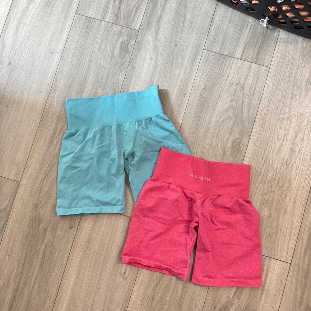 NVGTN Shorts Set - Pink and Blue